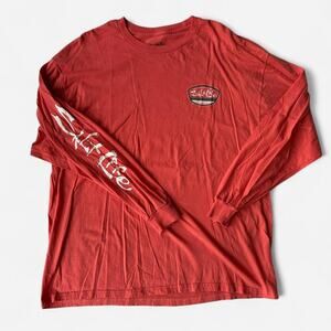 Salt life long sleeve graphic tee